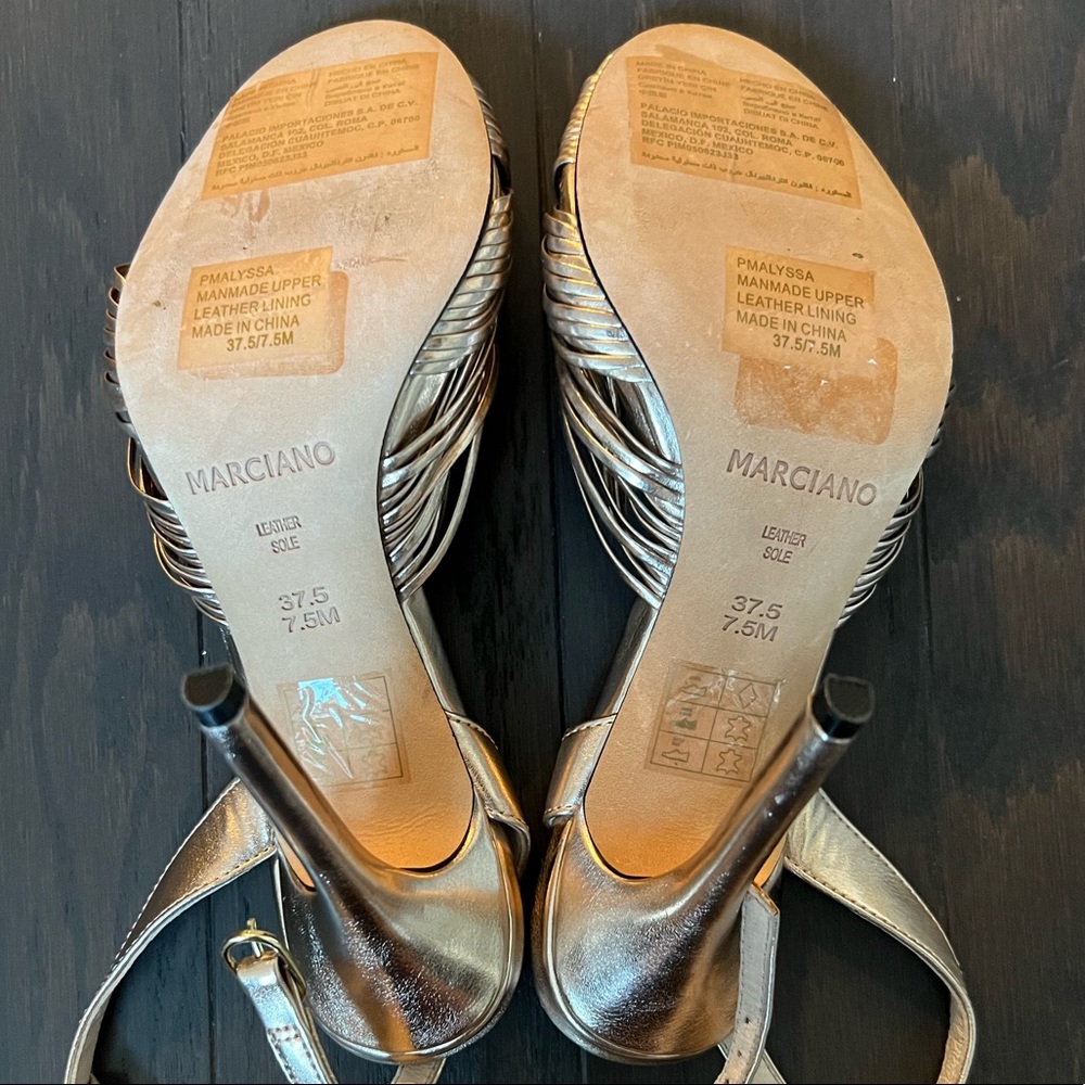 NEW Marciano Rose Gold Heels - Picture 4 of 4